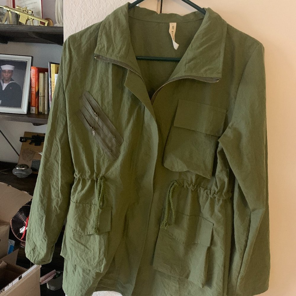 My Beloved - Green Utility Jacket - Small